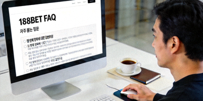 188BET FAQ 첫 번째 항목 - 자주 묻는 질문에 대한 답변을 찾는 모습